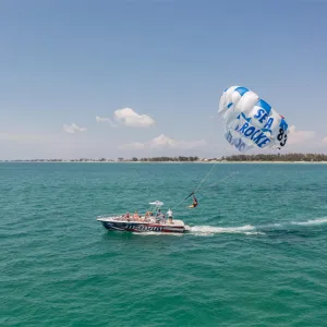 a boat on a body of water